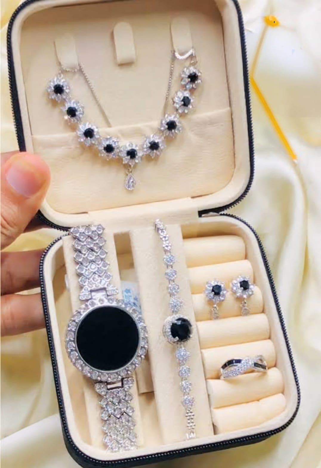 Luxury Jewelry and Watch Gift Set
