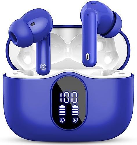 Wireless Earbuds, Bluetooth Ear Buds Headphones, 40H Long Playtime