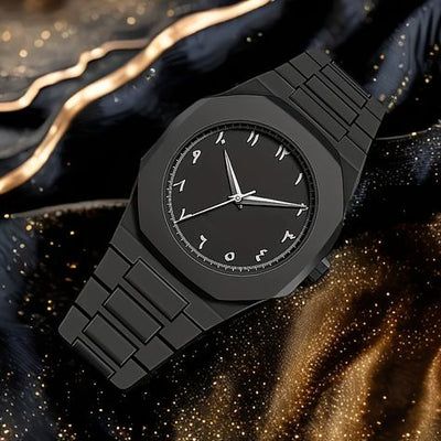 Men's Retro Arabic Digital Sports Waterproof Quartz Watch - Style13