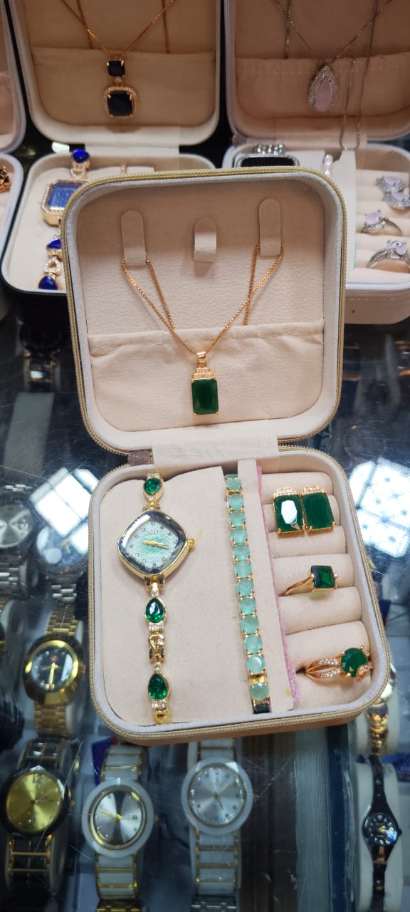 Elegent Jewelry & Watch Gift Set