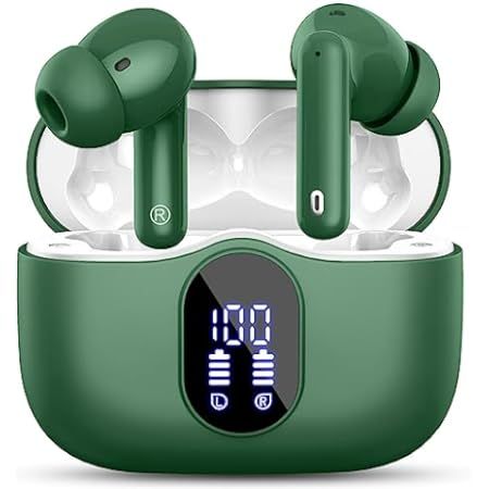 Wireless Earbuds, Bluetooth Ear Buds Headphones, 40H Long Playtime